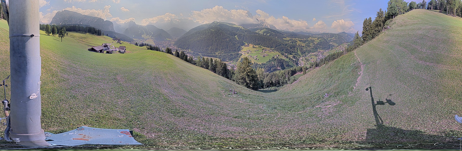 Archiv Foto Webcam Panorama über Wolkenstein