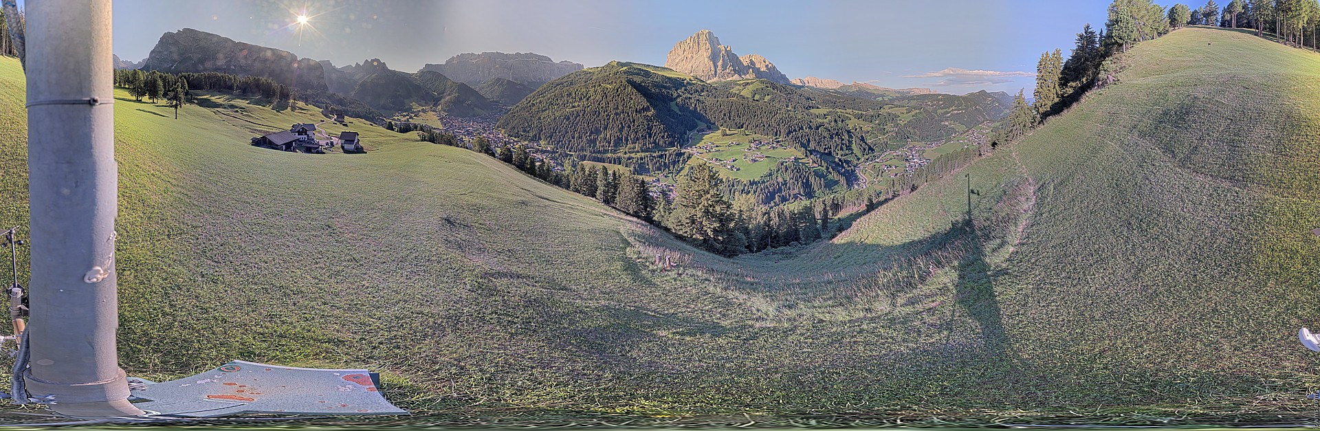 Archived image Webcam Panoramic view of Wolkenstein