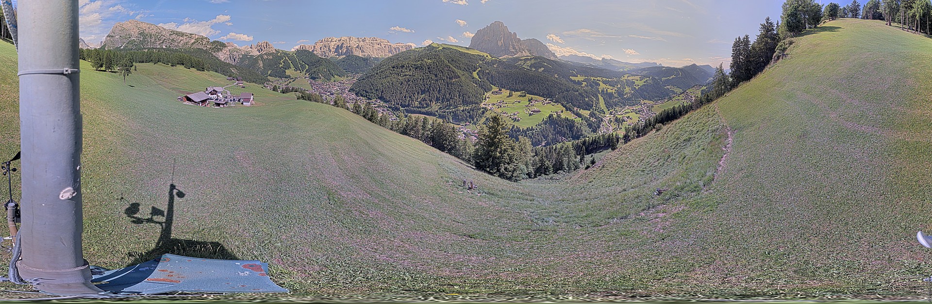 Archived image Webcam Panoramic view of Wolkenstein