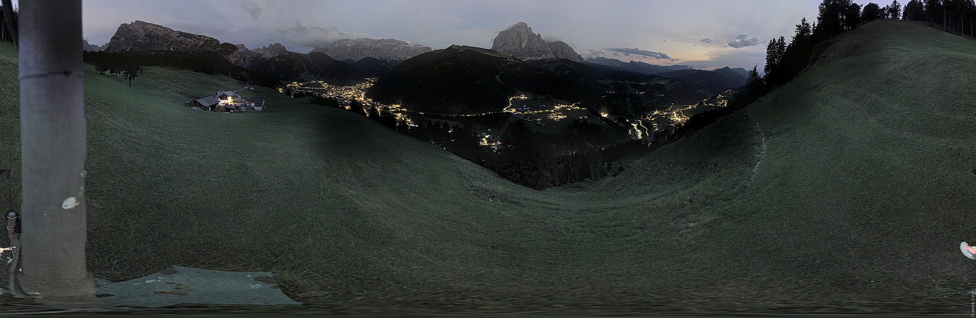 Archiv Foto Webcam Panorama über Wolkenstein