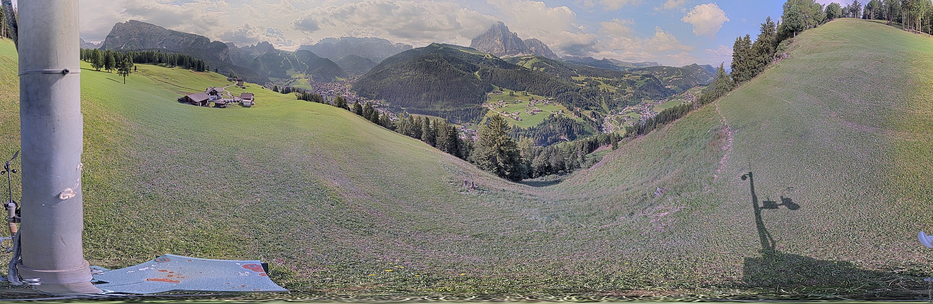 Archiv Foto Webcam Panorama über Wolkenstein