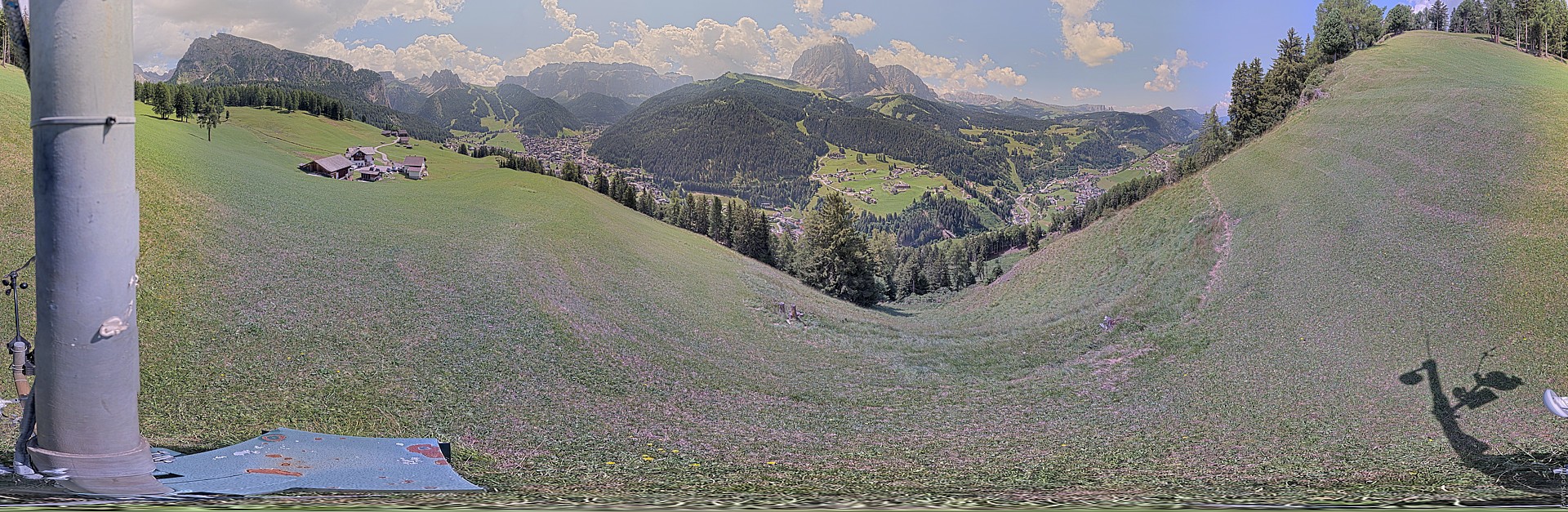 Archiv Foto Webcam Panorama über Wolkenstein