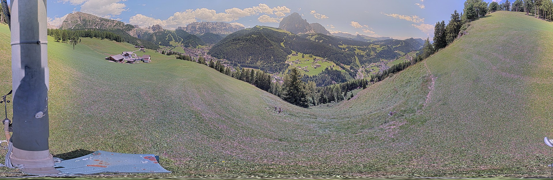 Archiv Foto Webcam Panorama über Wolkenstein
