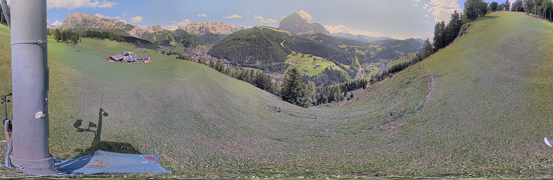 Archiv Foto Webcam Panorama über Wolkenstein