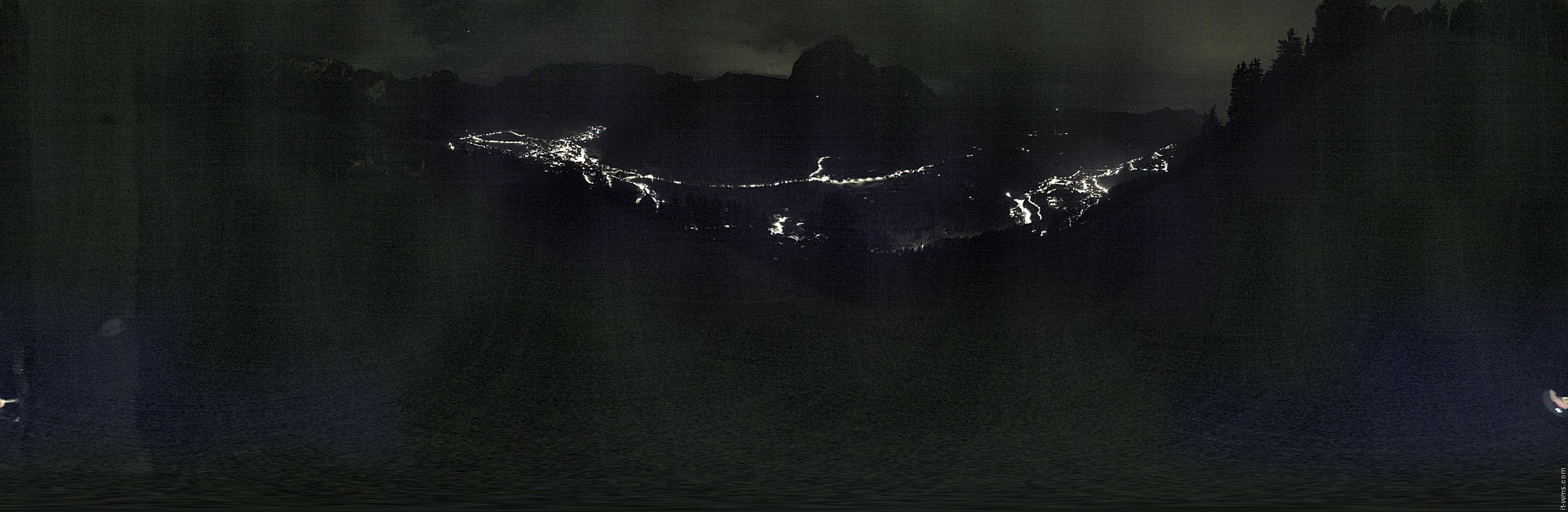 Archiv Foto Webcam Panorama über Wolkenstein