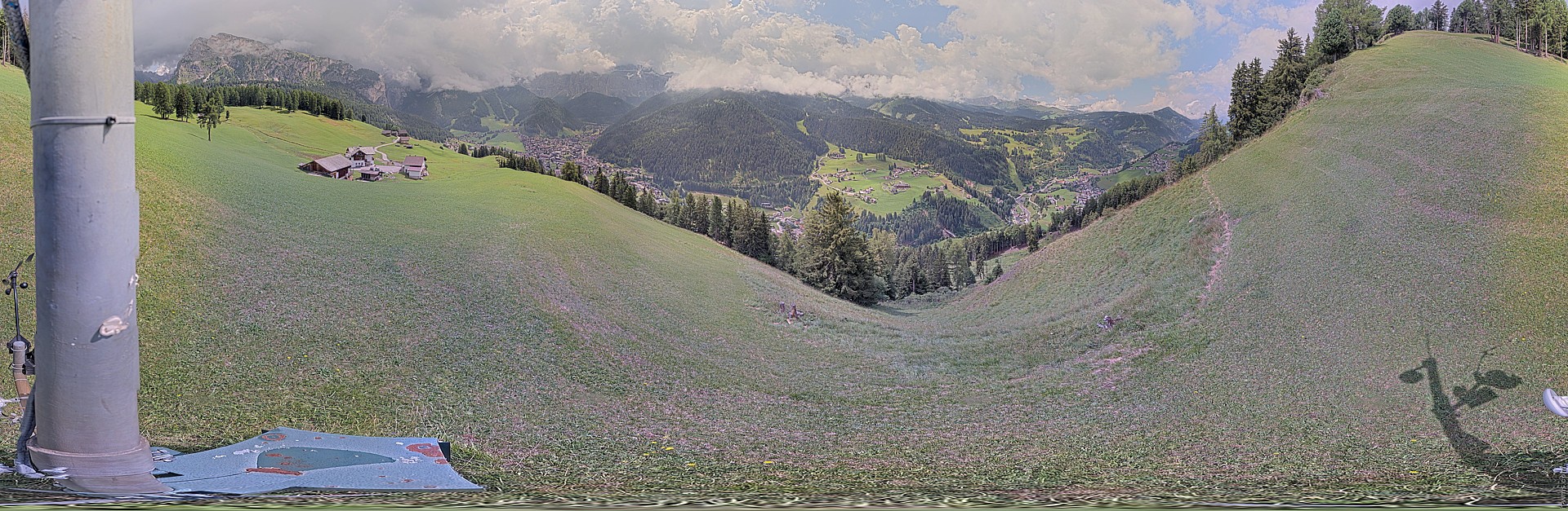 Archiv Foto Webcam Panorama über Wolkenstein
