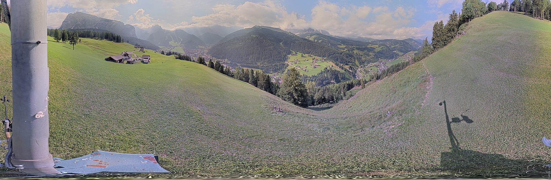 Archiv Foto Webcam Panorama über Wolkenstein