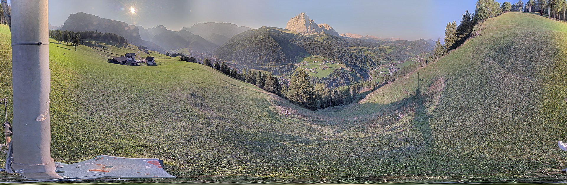 Archiv Foto Webcam Panorama über Wolkenstein