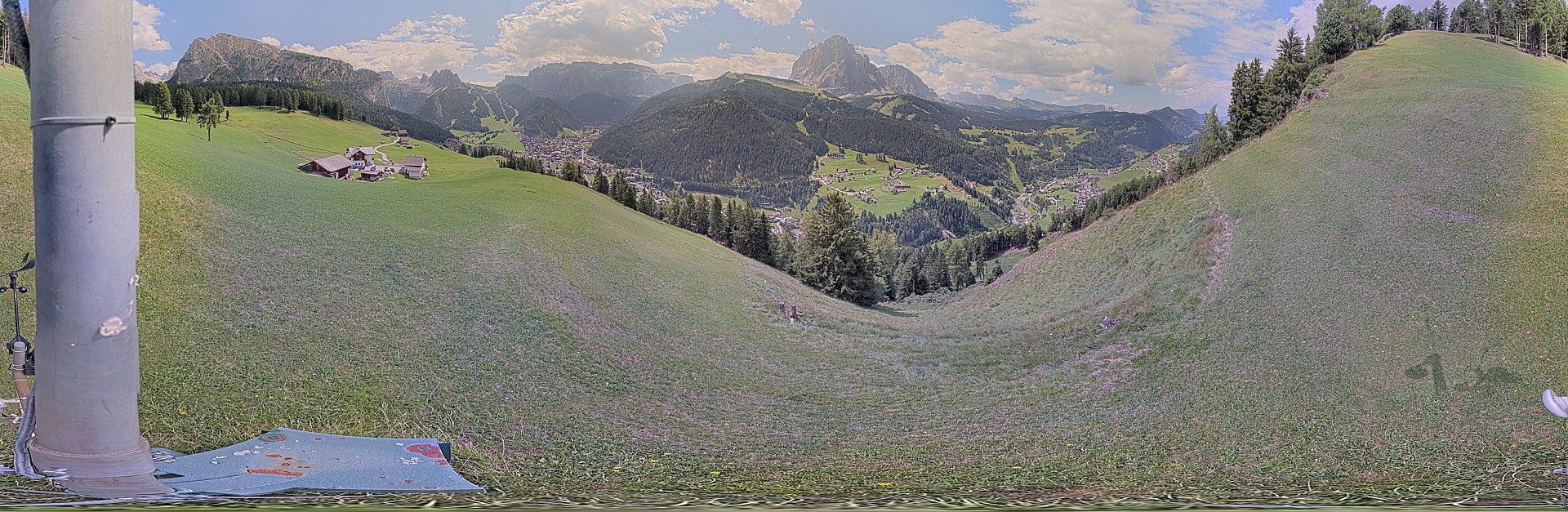 Archiv Foto Webcam Panorama über Wolkenstein