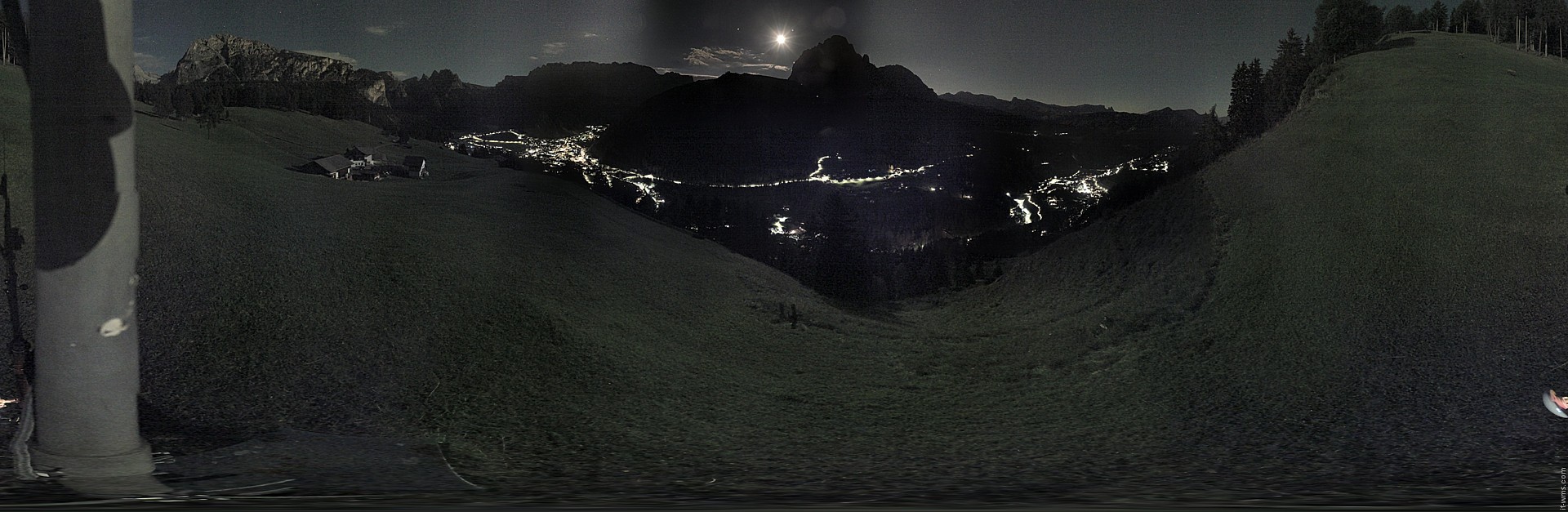 Archiv Foto Webcam Panorama über Wolkenstein