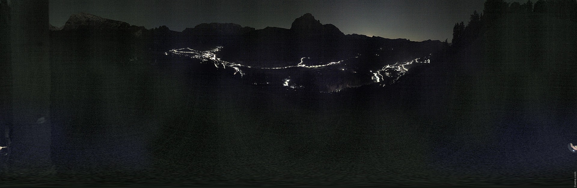 Archiv Foto Webcam Panorama über Wolkenstein