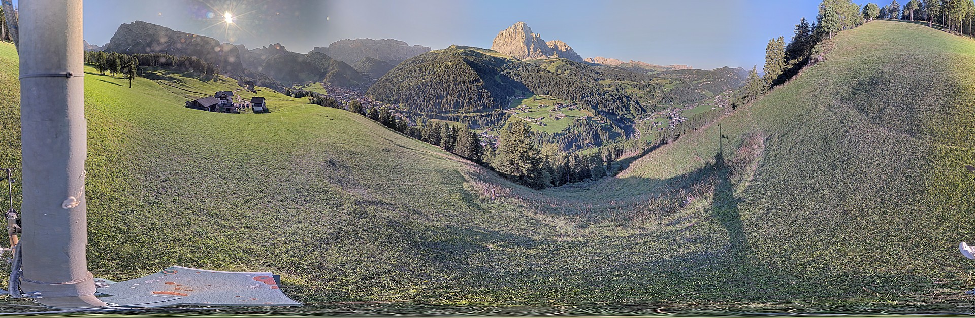 Archiv Foto Webcam Panorama über Wolkenstein