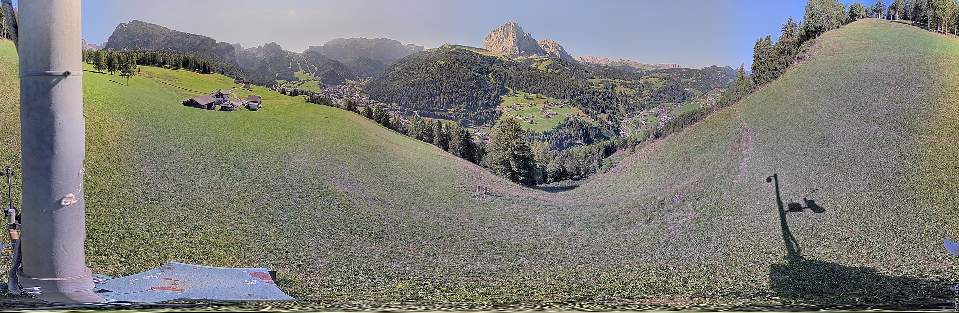 Archiv Foto Webcam Panorama über Wolkenstein