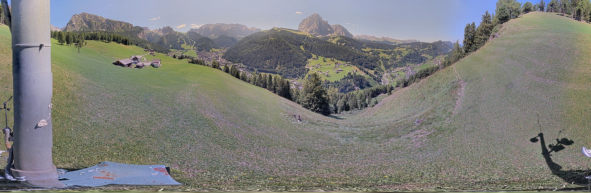 Archiv Foto Webcam Panorama über Wolkenstein