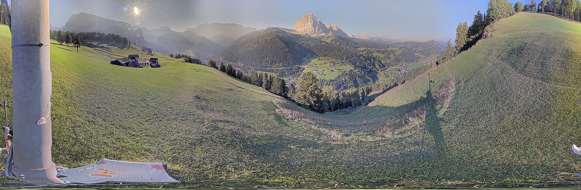 Archiv Foto Webcam Panorama über Wolkenstein