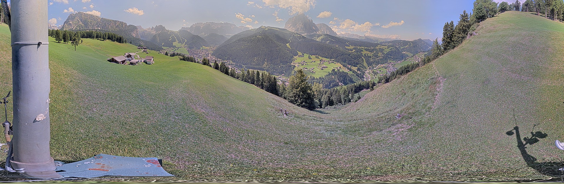 Archiv Foto Webcam Panorama über Wolkenstein