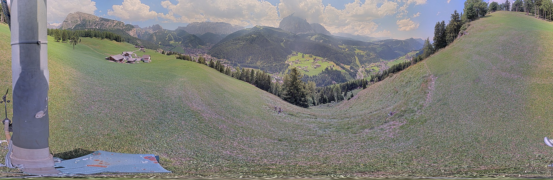 Archiv Foto Webcam Panorama über Wolkenstein