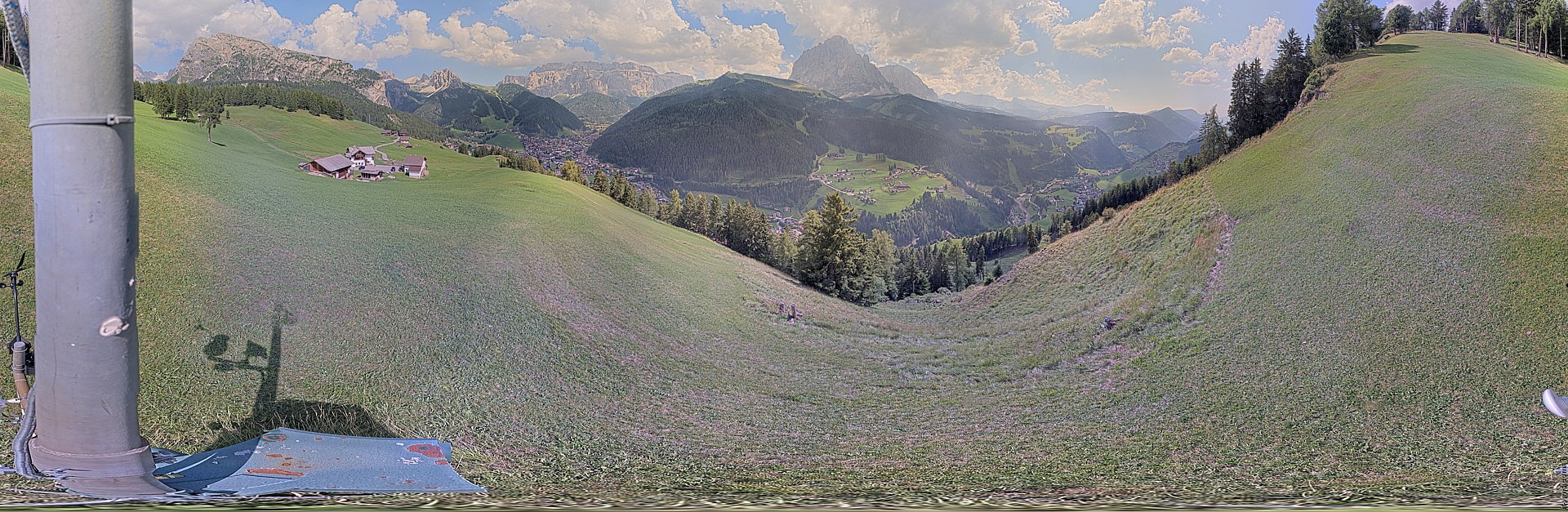 Archiv Foto Webcam Panorama über Wolkenstein