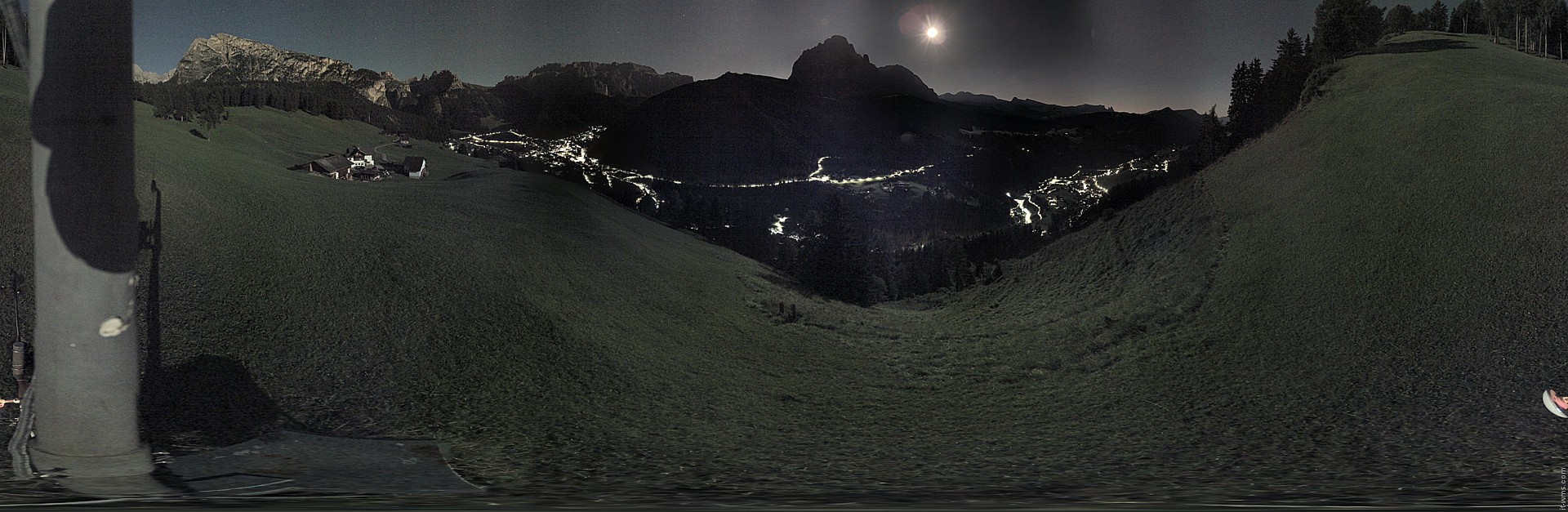 Archiv Foto Webcam Panorama über Wolkenstein