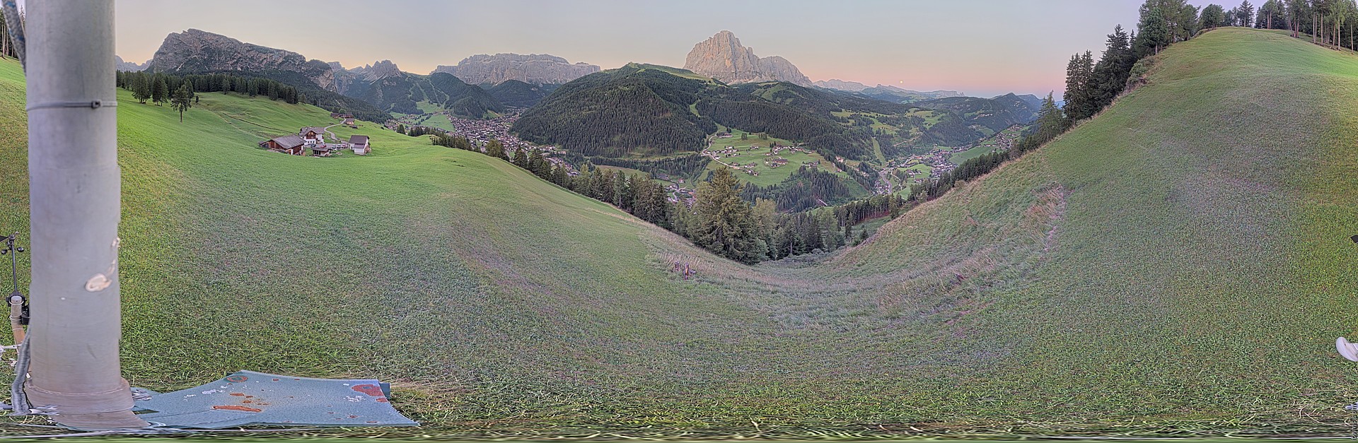 Archiv Foto Webcam Panorama über Wolkenstein