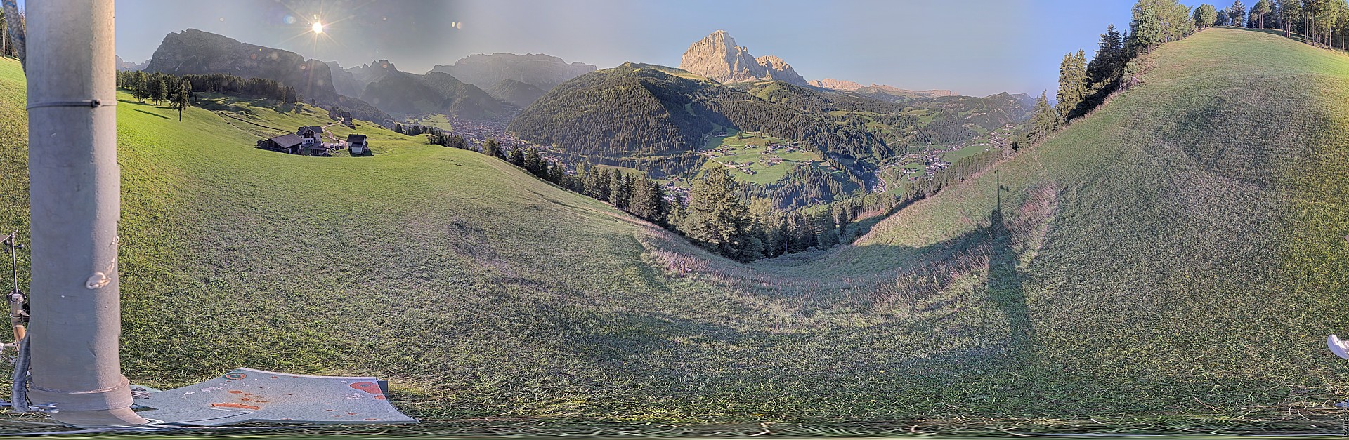 Archiv Foto Webcam Panorama über Wolkenstein