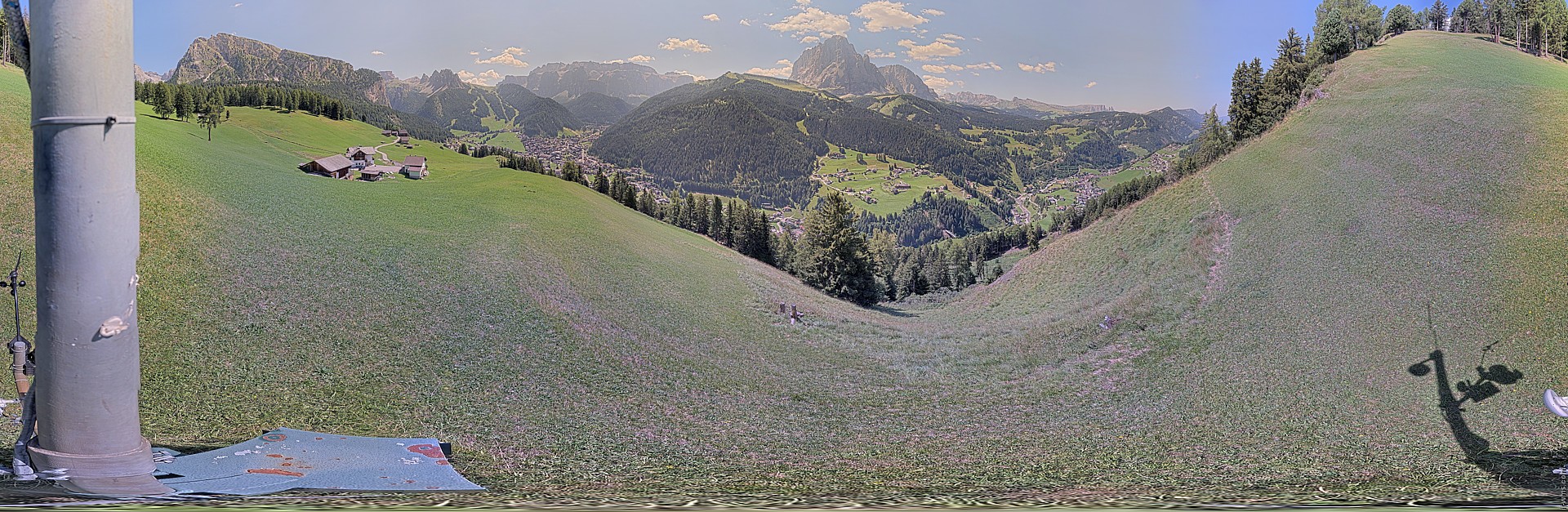 Archiv Foto Webcam Panorama über Wolkenstein