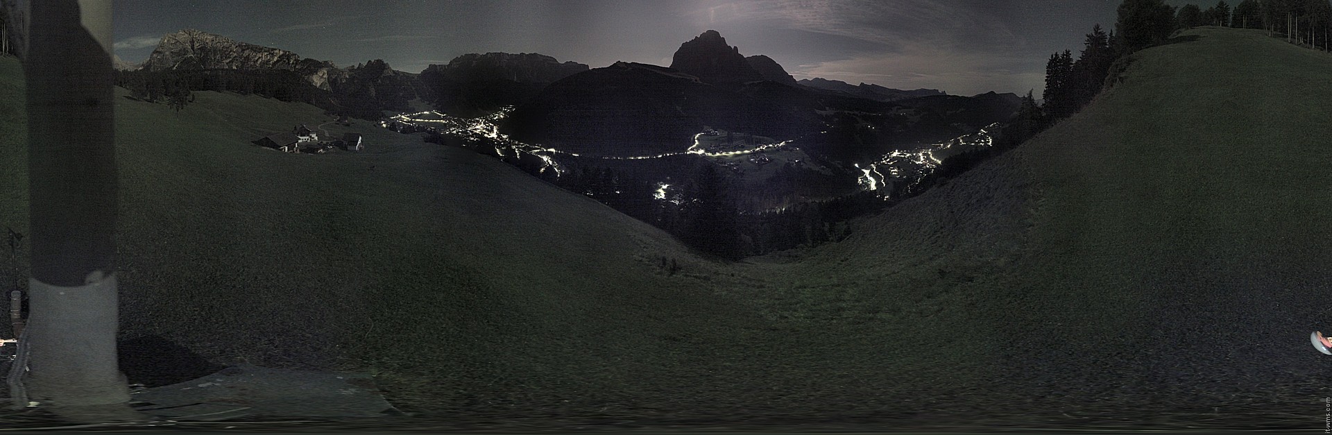 Archiv Foto Webcam Panorama über Wolkenstein