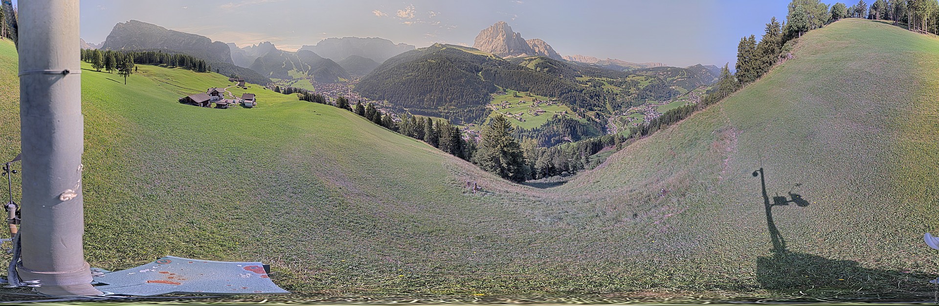 Archiv Foto Webcam Panorama über Wolkenstein