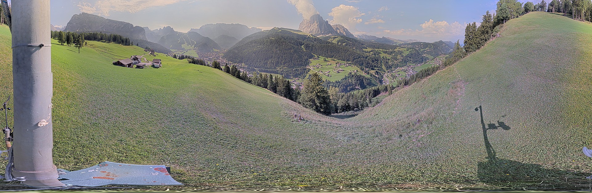 Archiv Foto Webcam Panorama über Wolkenstein