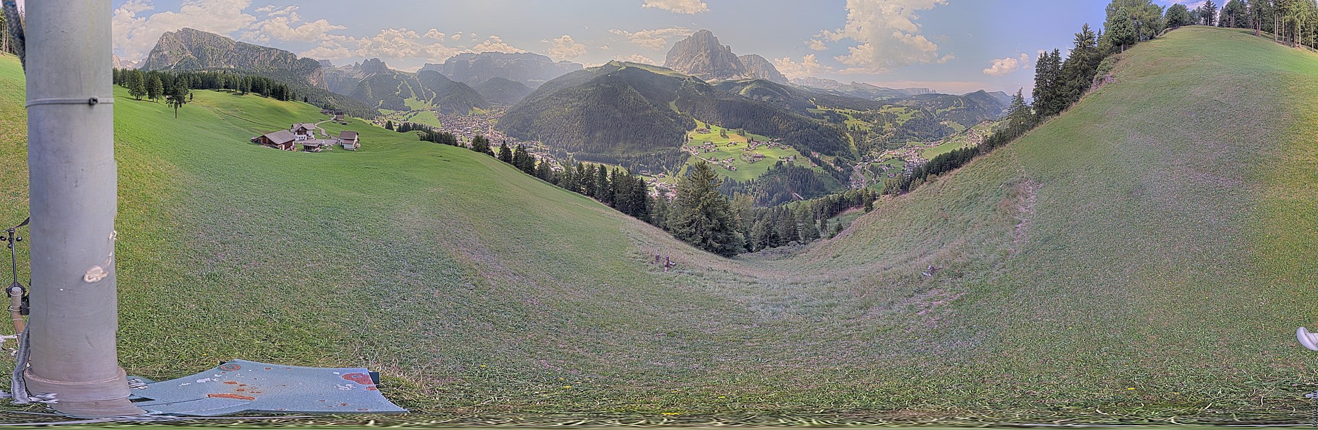 Archiv Foto Webcam Panorama über Wolkenstein