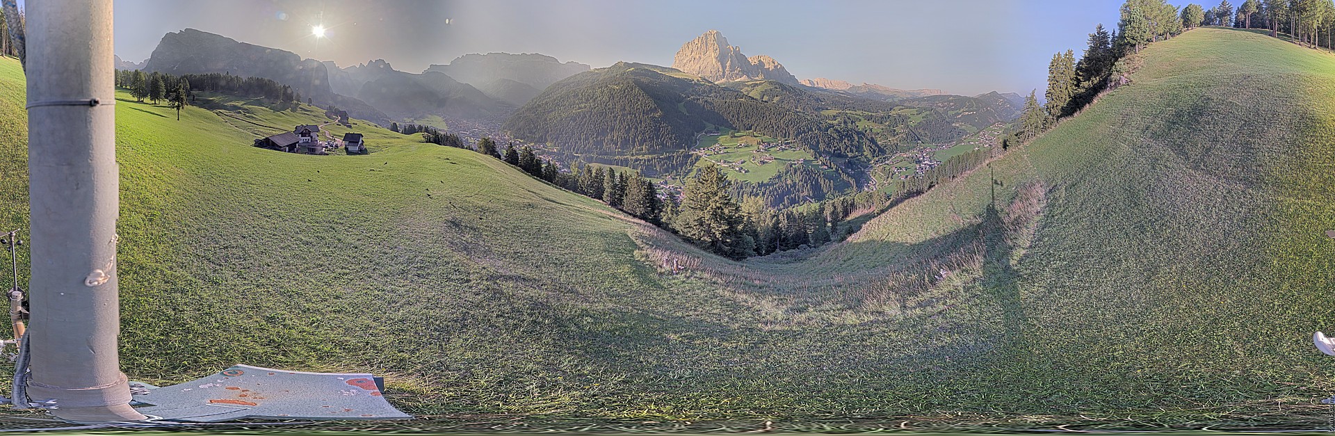 Archiv Foto Webcam Panorama über Wolkenstein