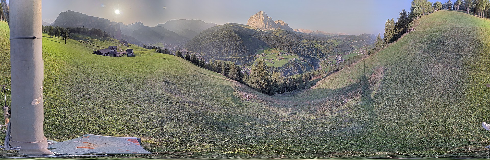 Archiv Foto Webcam Panorama über Wolkenstein