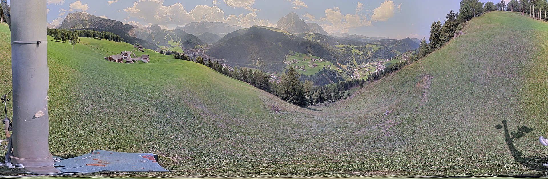 Archiv Foto Webcam Panorama über Wolkenstein