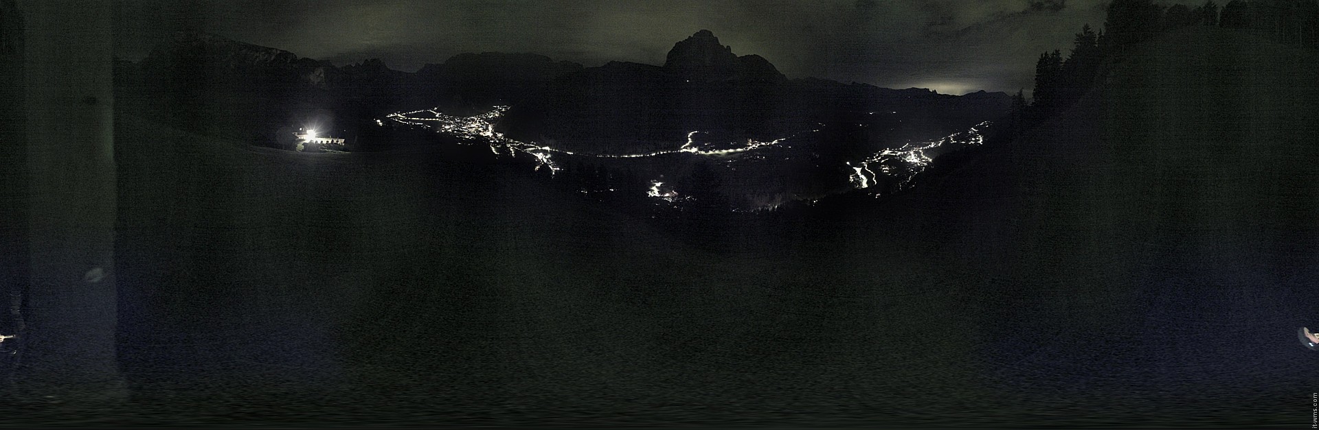 Archiv Foto Webcam Panorama über Wolkenstein
