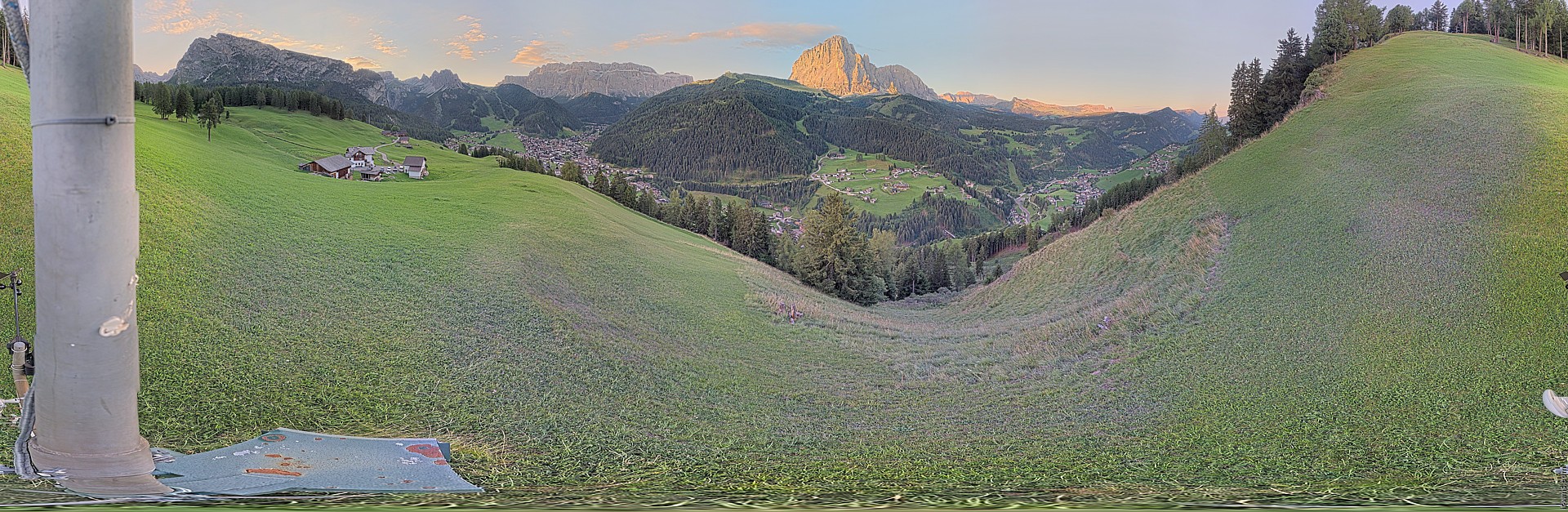 Archiv Foto Webcam Panorama über Wolkenstein