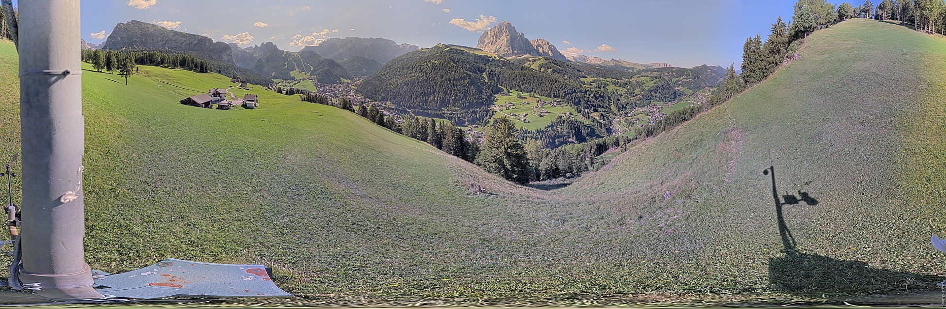 Archiv Foto Webcam Panorama über Wolkenstein