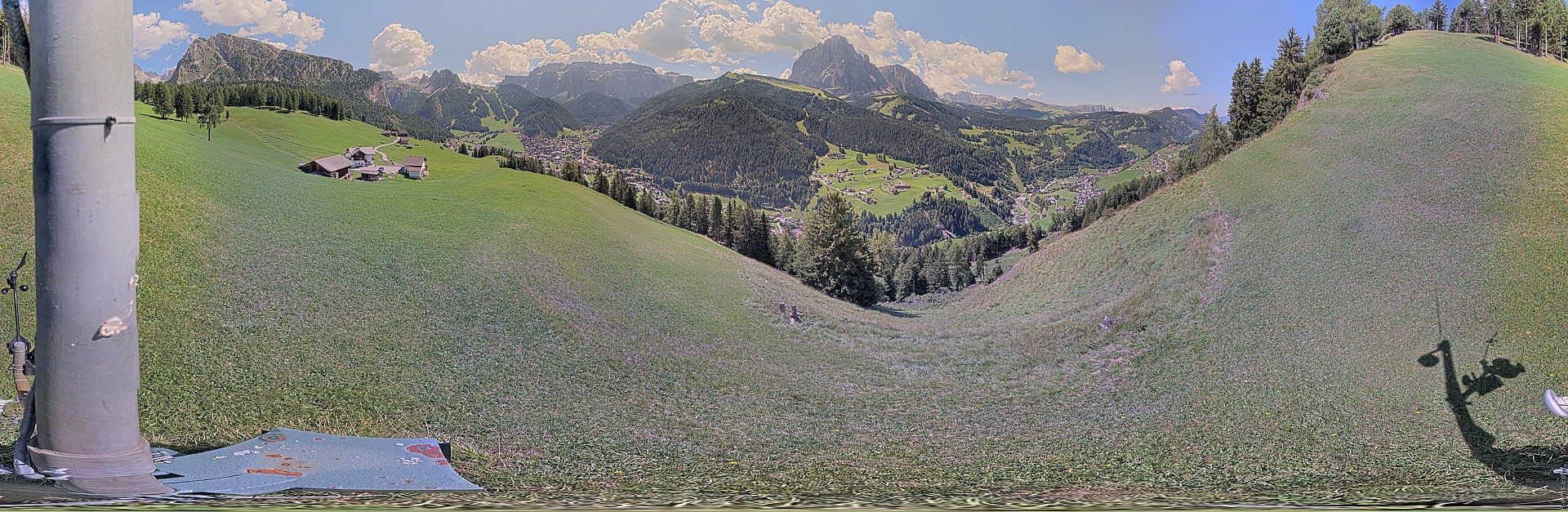 Archiv Foto Webcam Panorama über Wolkenstein