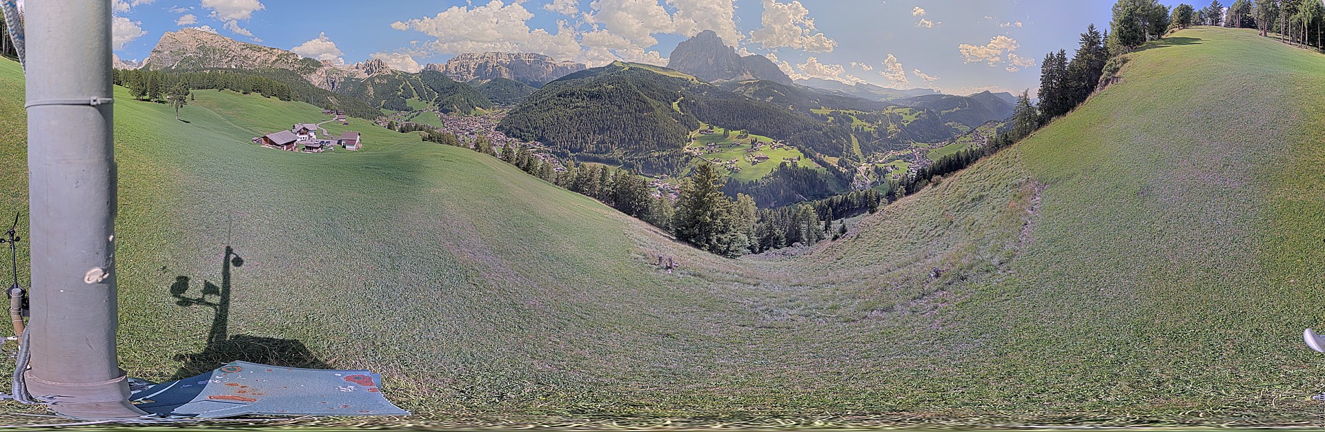 Archiv Foto Webcam Panorama über Wolkenstein