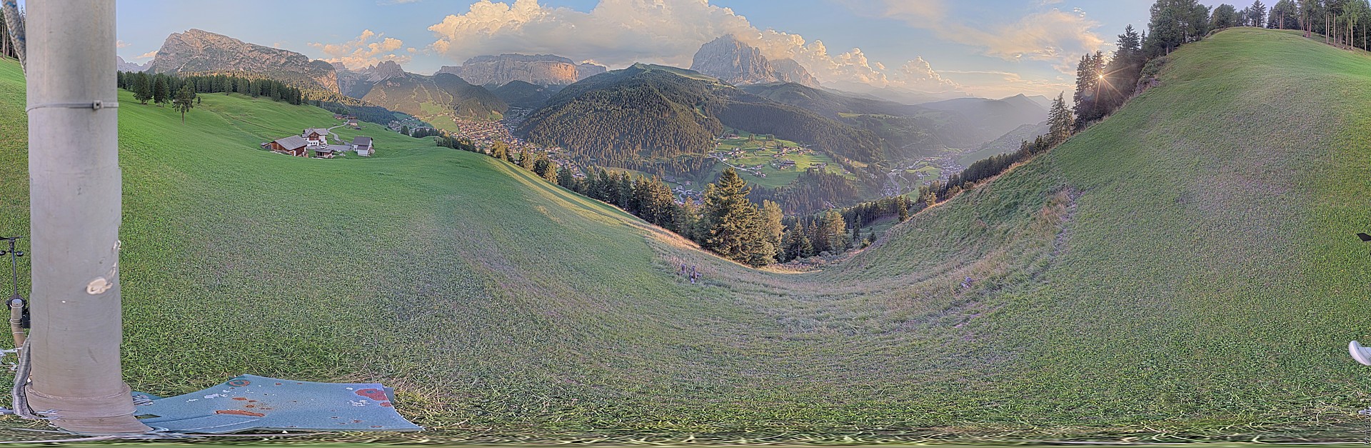 Archiv Foto Webcam Panorama über Wolkenstein