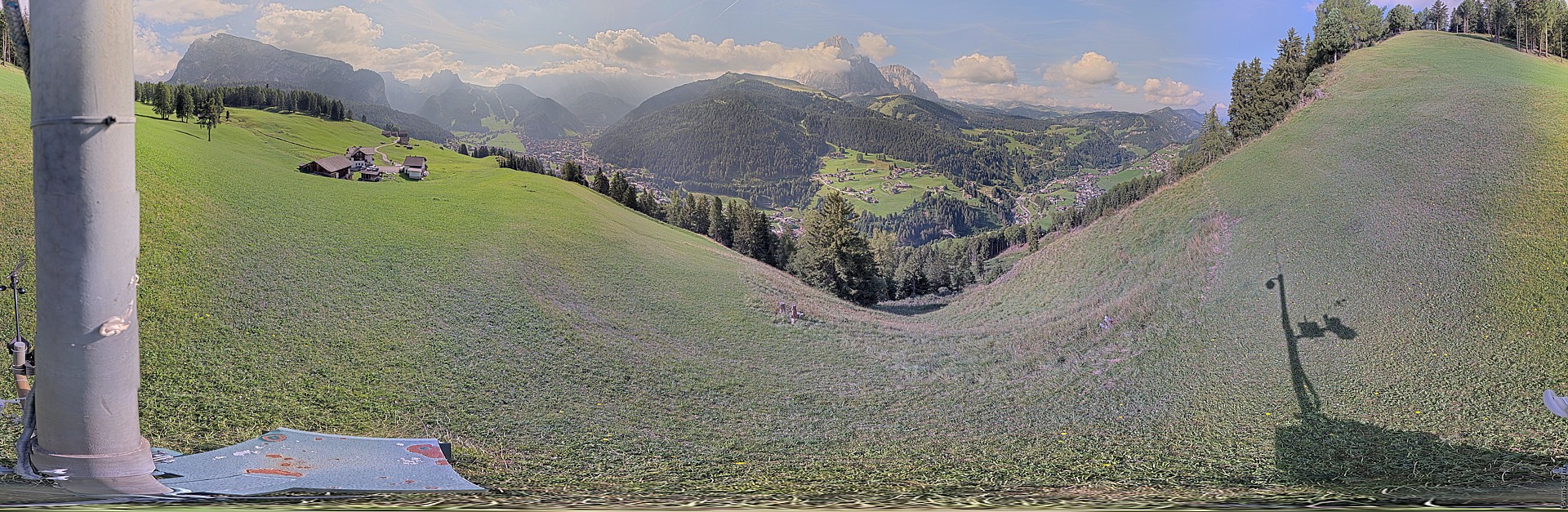 Archiv Foto Webcam Panorama über Wolkenstein