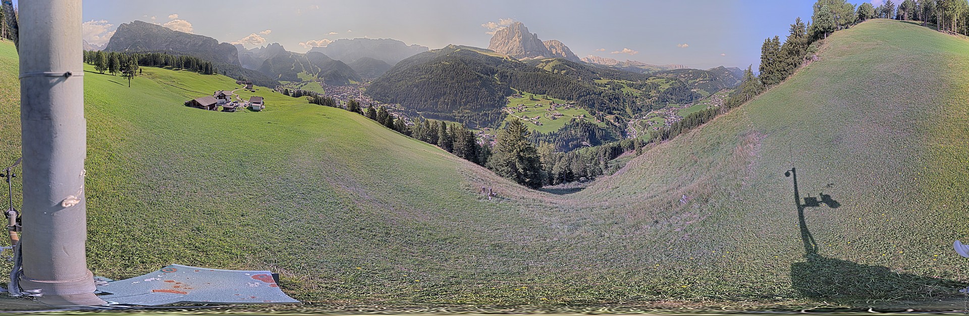 Archiv Foto Webcam Panorama über Wolkenstein