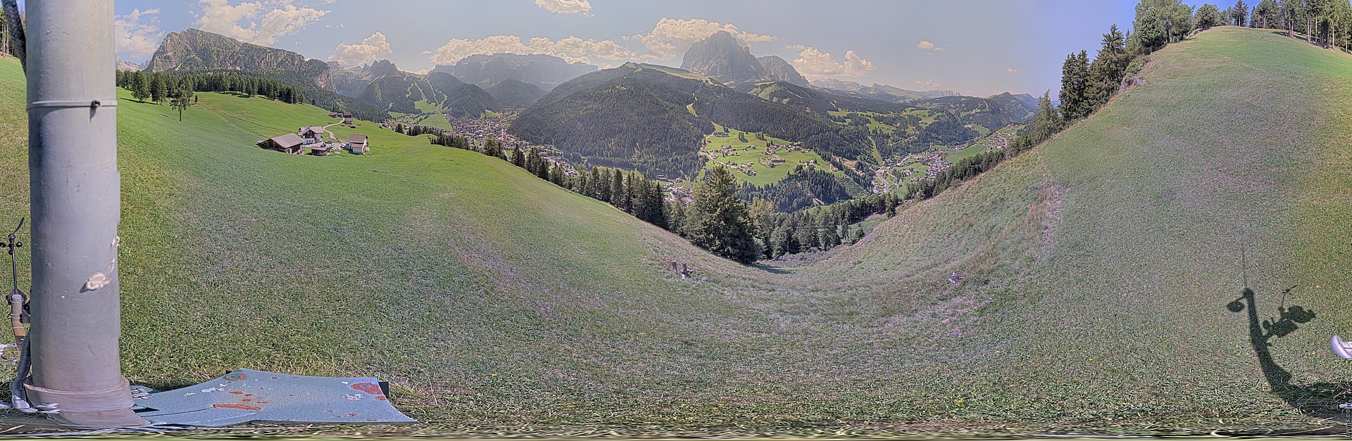 Archiv Foto Webcam Panorama über Wolkenstein