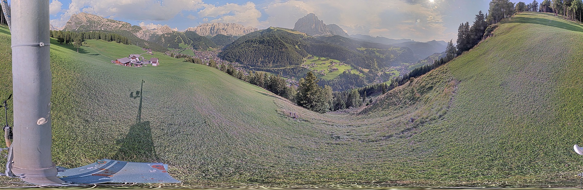 Archiv Foto Webcam Panorama über Wolkenstein