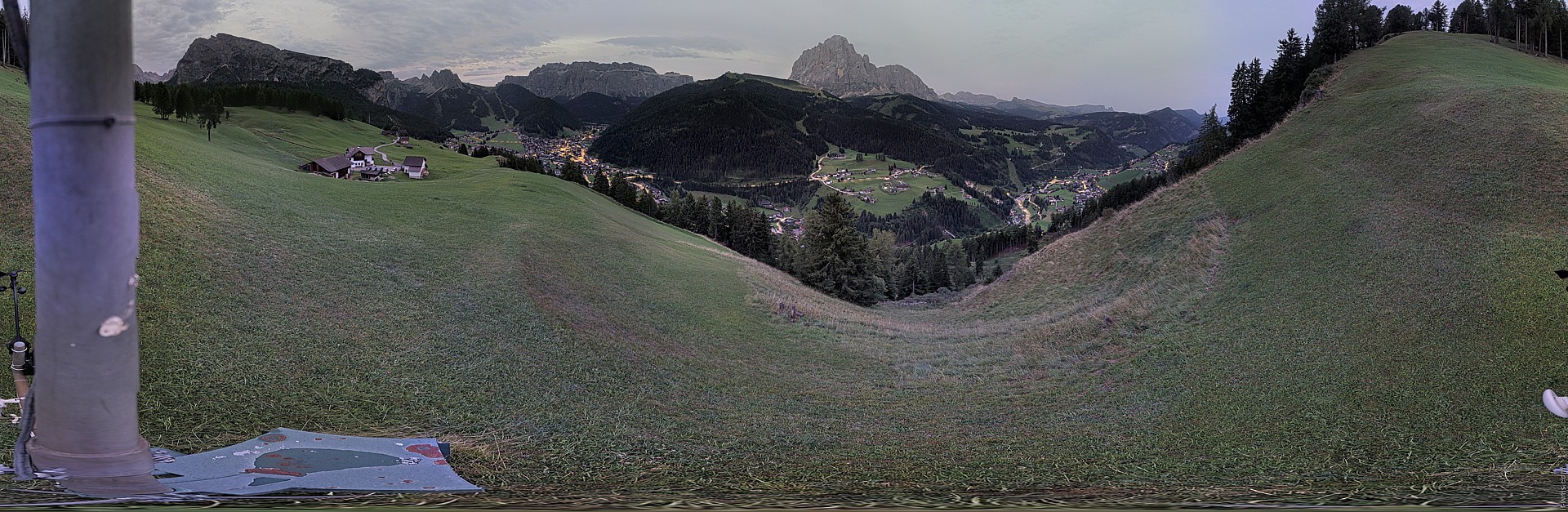 Archiv Foto Webcam Panorama über Wolkenstein