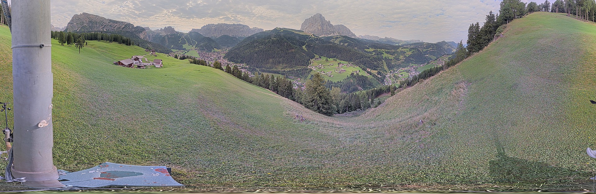 Archiv Foto Webcam Panorama über Wolkenstein