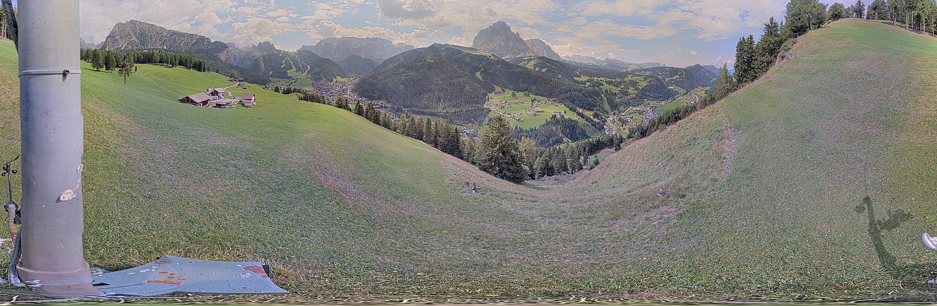 Archiv Foto Webcam Panorama über Wolkenstein