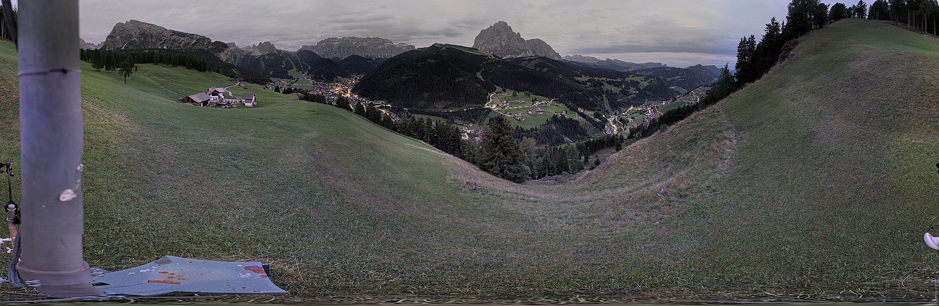 Archiv Foto Webcam Panorama über Wolkenstein
