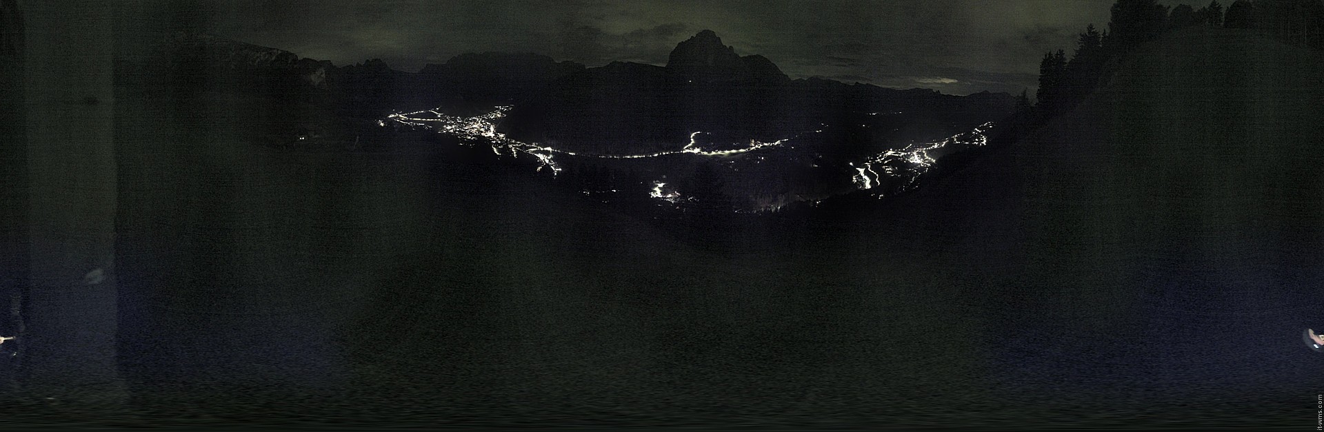 Archiv Foto Webcam Panorama über Wolkenstein