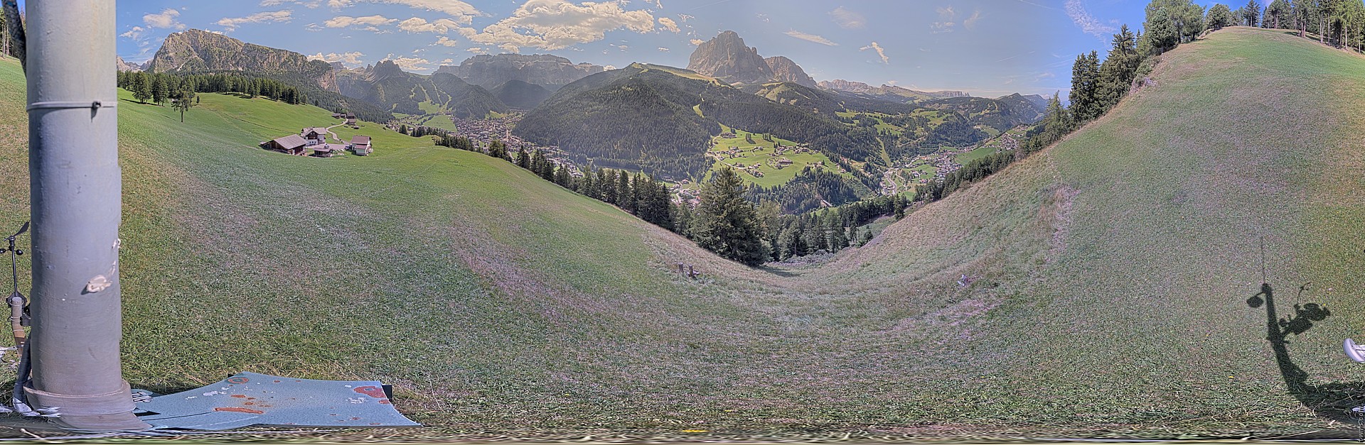 Archiv Foto Webcam Panorama über Wolkenstein