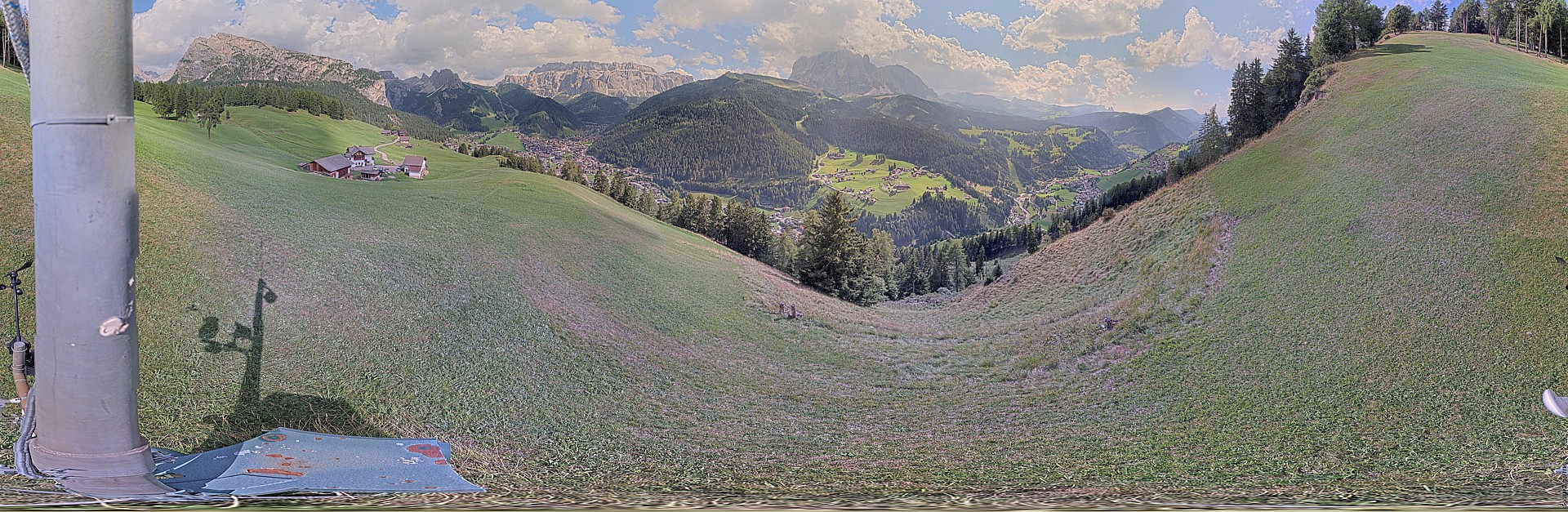Archiv Foto Webcam Panorama über Wolkenstein